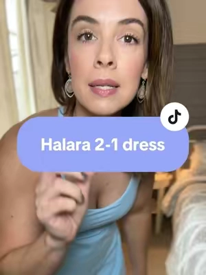 This dress by Halara has so many amazing features. You don’t wanna miss this one @Halara_official #sprinktok #activewear #SummerFit #halaradress #momfit #casualfit #summerdresses #halara 