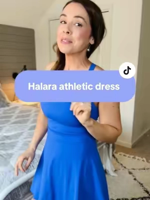 Another 10/10 athletic dress from Halara! @Halara_official #halara #halaradress #athleticdresses #athleticwear #springtok #momfit #summerdress #casualfit 