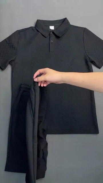 Add these ultra comfortable textured shorts set to your wardrobe🔥#shortset #solid #textured #jacquard #tee #tshirt #shirt #poloshirt #shirtformen #shorts #button #collared #2pieceset #twopiece #twopieceset #comfortable #breathable #mensoutfit #summeroutfit #casualoutfits #mensfashion #menswear #streetwear #streetfashion #dailywear #stylish #greatoutdoors #spotlightfinds #spotlightfashion #treasurefinds #affordablefashion #tiktokshoprestock #tiktokshopspringglowup 
