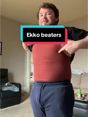 Ekko beaters help me w my confidence💪 #ekko #ekkovision #ekkobeaters #tanktop #compressionshirt #tiktokmademebuyit 
