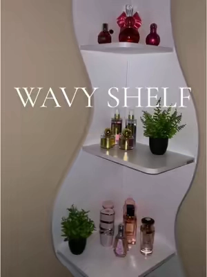 I looooove my new shelf >>>> #bookcase #homedecor #cornershelf #modernshelf #elevateyourhome #affordablefurniture #modernfurniture 