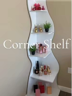 It’s PERFECT 😍 #bookcase #homedecor #cornershelf #elevateyourhome #affordablefurniture #modernfurniture 