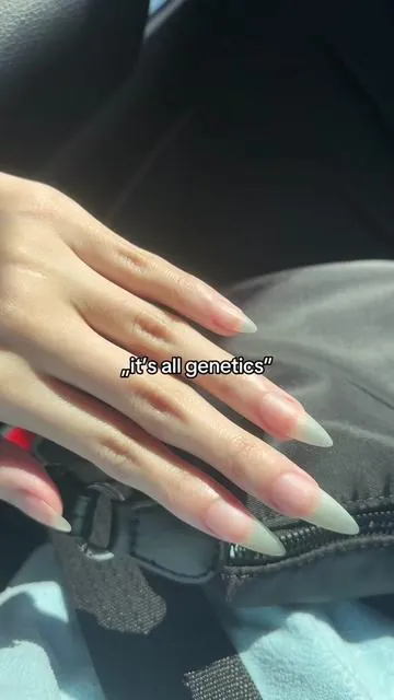 the genetics👀
#longnails #nailgrowth #howtogrownails #nailoil #naturalnails