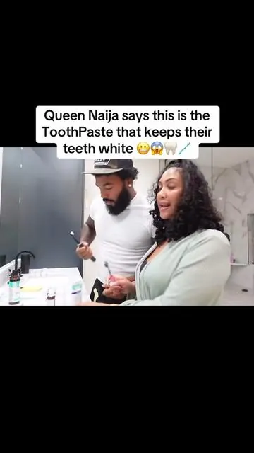 Queen Naija and ClarenceNYC with GuruNanda Toothpaste #oralhygiene #queennaija #clarencenyc #clarencenycandqueennaija #gurunanda #toothpaste 