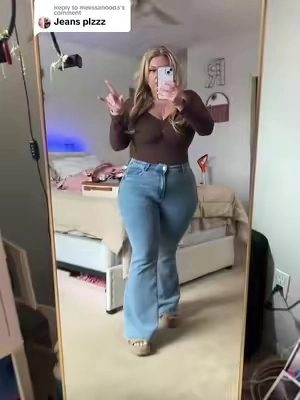 Replying to @melissahood3  #curvyjeans #curvyjeanshaul #curvytiktokhaul #curvyfashion #curvyfashionblogger 