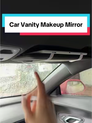 I found the perfect gift for your girl. She would love this! #carmirror #vanitymirror #makeupmirror #makeupaccessories #caraccessories #cartools 