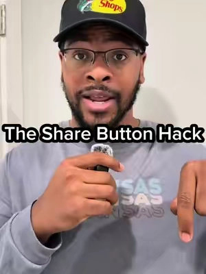 The Share Button Hack #f#fypt#tiktokaffiliatem#minimicc#contentcreationt#tiktokhackss#share