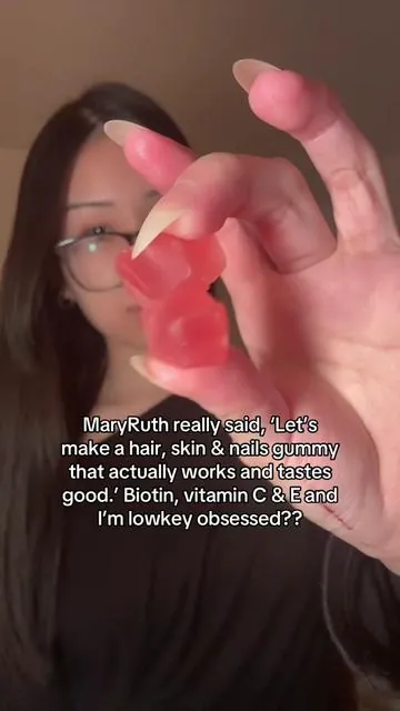 long hair, glowing skin, long nails for this summer🤭✨☀️#maryruthsorganics
#hairskinnails #glowuptips #longnails #longhair #clearskin #maryruthsvitamins #biotin 