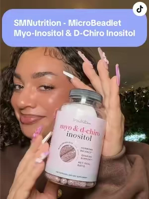 Hormones? Balanced. Bloat? Gone. Energy? Back @SMNutrition #pcos #inositol #myodchiroinositol  #HormoneSupport #smnutrition #PCOSSupplements #MyoInositol #WomensHealth #TikTokShopFinds #PeriodSupport #bloating #bloated #dchiroinositol #Microbeadlets  #hormonalacne #HormoneBalance #CapCut #tiktokshop #spotlightfinds #TikTokShopCreatorPicks #fypシ゚viral #tiktokshoprestock #trending #tiktokshopmothersday #viral #springtok #foryou #ttslevelup #aprilmademebuyit Myo-Inositol & D-Chiro Inositol for Women | Microbeadlet Technology to Regulate Menstrual Cycle & Support Ovarian Health | 120 Microbeadlet Capsules
