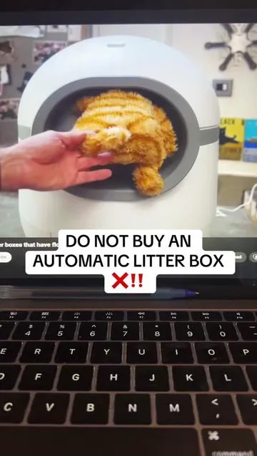 Automatic litter box #litter #litterbox 