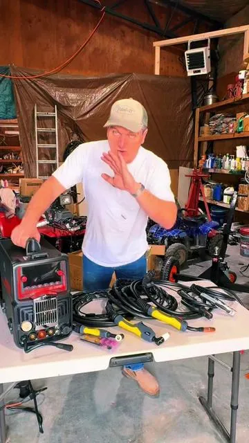 Puwu Plasma Cutter Welder Gas MIG/Gasless MIG/Lift TIG/Stick/CUT 5 in 1 Welding Machine with 110V/22OV Dual Voltage, IGBT Inverter LED Digital Display MP200 Multi Process Welder..  #welder #migwelder #tigwelder #stickwelder #plasmacutter #weldingtiktok #metalfab #tiktokshopcreatorpicks #TikTokShopMemorialDay #tiktokshoprestock #ttslevelup #tiktokshopspringglowup #truckwreck #puwu @Puwu Welder 
