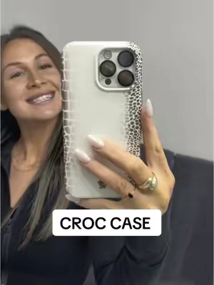 Omgggg my favorite case that I've ever found! 🤍🐊  #fyp #outfitinspo #pinterestinspo #SummerFashion #ootdfashion #fitcheck #phonecase #iphone #phone #croc #crocodile @velvetcaviar #velvetcaviar 