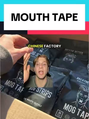 Made in China is the new luxury! #tariff #mouthtape #mogtape #tiktokshoprestock #spotlightfinds 