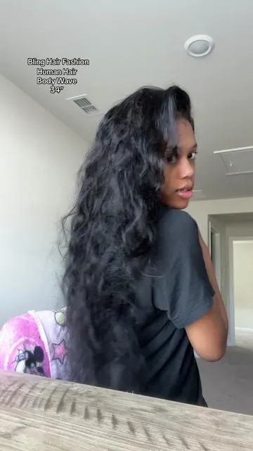 toooo cute 💕 #fyp #bodywavewigs #humanhairwig #wig #hdlace #wiginstall #wigtok 