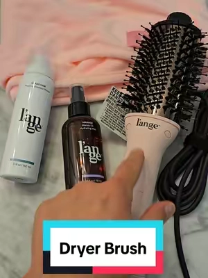 As if getting this L'ange Le Volume Dryer Brush for this price wasn't good enough, they decided to give away 3 freebies for the same price as just the dryer brush alone! Yes please!#dryerbrush #hairbrush #hotbrush #langehair #lange #flashsale #hairtok #hairtools 