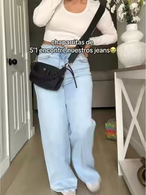 Como mandados hacer 😩#fyp#jeans#petite#petitejeans#pantalonesdemezclilla#chaparritas#parati