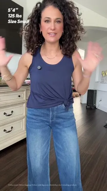 I didn’t think jeans could ever feel this comfy, but these Halara pants are next-level. They look like denim, but they’re stretchy and soft like my favorite athleisure. 😍   I’ve been living in these Halara wide leg jeans lately—they’re perfect for lounging, running errands, or honestly just feeling cute without sacrificing comfort. Wide leg jeans for women that actually let you move? Yes, please.   Also, if you’re a fan of Halara leggings, these are like their cool, laid-back cousin. Obsessed.  @Halara shop  #HalaraPants #HalaraLeggings #HalaraWideLegJeans #WideLegJeansWomen #tiktokshop #viral #trendingproducts #halara #halarapants, #fashionreview, #workoutfits, #casualfashion, #ootd #creatorsearchinsights 