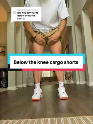 Replying to @Inevitable nahh you need to grab these before you get left behind! #cargoshorts #belowthekneeshorts #shorts #tiktokshopfinds #kickstart 