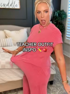 This set from @Mntaor @Mntaor_Fashion is so cute, comfy, and affordable!! Perfect for teachers and other working ladies but also even the sahms! Dress it up or down! #ttslevelup #tiktokshopmemorialday #tiktokshopmothersday #tiktokshopcreatorpicks #ttscreatorbash #mntaor #fashion #fashiontok #OOTD #teacherootd #teacheroutfit #teachersontiktok #teacherfitcheck #sahmoutfit #sahmootd #sahmoutfitideas 
