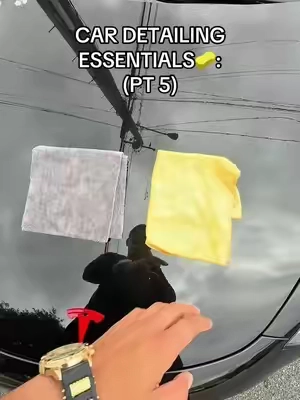 Using cheap microfiber towels can leave scratches and doesn’t dry the car well enough, I’d highly recommend using softer microfiber towels like these! #autodetailing #cardetailing #cardetailingproducts #cardetailingtips 