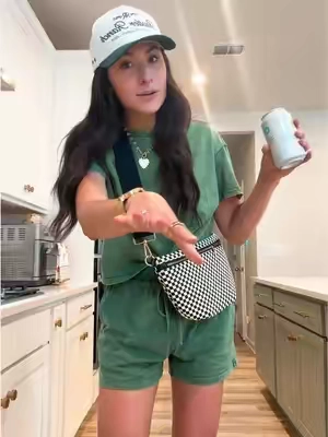 The comfiest and cutest! I’m loving the green and pink options!!  #comfy #casual #loungewear #loungewearstyle #outfit #comfyoutfits #casualoutfits #outfitinspo #Summer #outfitideas 