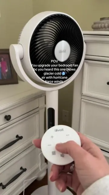 It was time to upgrade my fan! I have had the same fan since college @Levoit_official #fan 