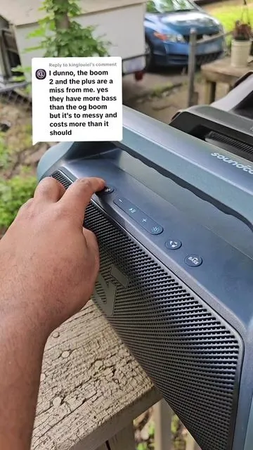Replying to @kinglouiel Soundcore  Boom 2 Plus and Motion Boom Plus quick review #Soundcore #waterproofspeaker #JBL @soundcore by Anker 