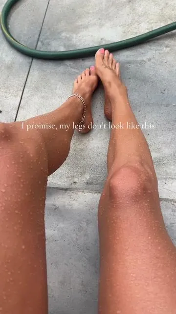 Not only does it cover all my blemishes but this stuff gives me the deepest tan ever! #westmorebeauty #westmorebeautybodycoverageperfector #matureskin #bluevein #tiktokcreatorpicks #ttscreatorbash 