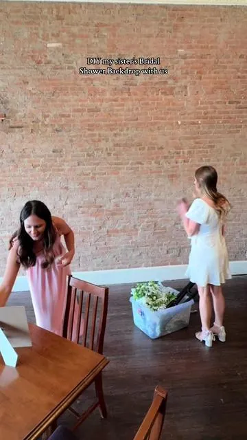 DIY’ed my sisters backdrop for her bridal shower today and it turned out so cute! Got the heavy duty stand off TikTok shop and it was 100% worth every penny and will get used so many times! All the florals were from SHEIN and the hanging floral strands are from Amazon! #diybackdrop #bridalshowerideas #bridalshowerbackdrop #bridalshower #bridal #backdropideas 