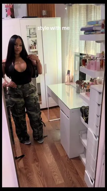 One of my absolute favorite cargos! 😍🔥✨ #springfashion #springoutfit #outfitinspo #curvyfashion #viralvideo #amazonfashion 