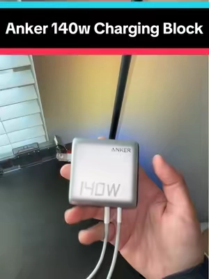 The most advance charging block, can honestly never go wrong with Anker chargers. Anker fast charging block 140w #anker #chargingblock #charger #fastcharger #chargingstation #ankerambassador @AnkerOfficial  