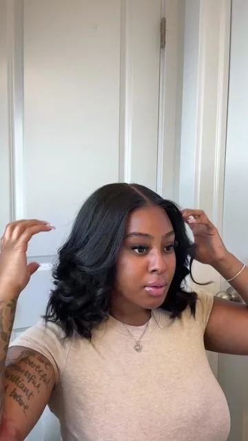 Love her  💕✨ @UNice Hair @UNICE HAIR OFFICIAL #TikTokShopSummerTurnUp#FathersDayGift #unicehair #unicewig #byebyeknotswig #byebyeknots #hair #wig