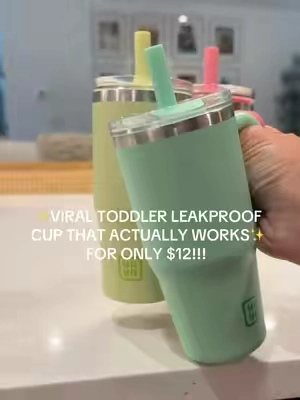 I will forever stand by these leakproof cups from @GetYaYa!!!! They don’t leak unlike other name brands! They are so affordable and come in the cutest colors! Perfect for summer!!! 💛🩷💚 #yaya #getyaya #toddlercup #leakproofcup #leakprooftoddlercup #strawcup #toddlertumbler #leakprooftumbler #colddrinks #toddlerdrinks #viralcupsfortoddlers #momtok #tiktokshopviralproducts #bestsellers #tiktokshopmusthaves #toddleressentials #toddlermusthaves 