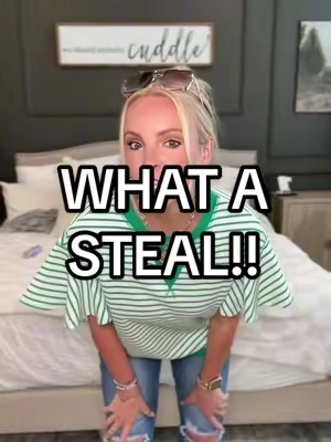 @Mntaor i don’t know how y’all do it but this shirt is TOO CUTE and TOO affordable!!!! Love the ruffle sleeves and the thickness of this shirt! #TikTokShopSummerTurnUp #tiktokshopmademebuyit #tiktokshopcreatorpicks #dealsforyoudays #TTSCreatorBash #summertok #fashion #fashiontok #top #stripes #rufflesleeves #ruffles #summertop #summerworkshirt #jesuslovesyou #mntaor 