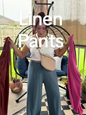 Replying to @Brittney Lerma linen pants for summer > #linenpantsoutfit #womenslinenpants #summerpants
#SummerFashion #summerstyle #summerootd #midsizefashion #midsizestyle #momootd #momstyle #simplefashion #affordablechic #outfitinspo #summeroutfitinspo
#tiktokshopcreatorpicks #dealsforyoudays 