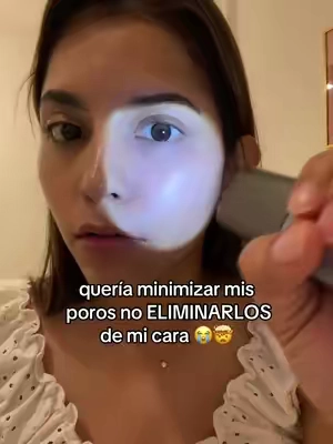 buenos pues con esto nunca envajeceré 🤷‍♀️ #poros #foryou #acne #antiaging #skincare #cuidadodelapiel 