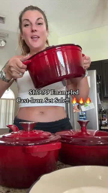 This is the best deal I have found for a full cast iron set! If you know, you know!!! @PhiVillaUS 