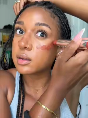 sacheu beauty cheek stayn in “I’m hot” ❤️‍🔥 @SACHEU Beauty US #sacheu #sacheubeauty #sacheucheekstayn #cheekstayn #blushstain #liquidblush #affordablemakeup #affordablebeauty #affordableblush #longwearingblush #blushhack #Sacheusuperbrandday #SuperBrandDay #ttsbeautybesties #tiktokshopcreatorpicks #longwearmakeup 