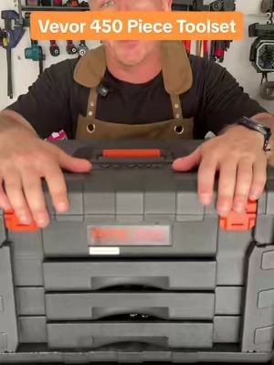 This 450 piece toolset from Vevor is a great mechanics tool set #toolset #vevortools #mechanic #tools #wrenches #sockets #tiktokshopcreatorpicks #dealsforyoudays #vevor 