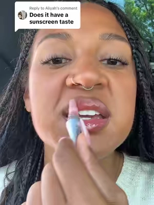 Replying to @Aliyah subtly minty, no sunscreen taste at all🙌🏽 @Prequelskin #spf #sunscreen #prequel #lipspf #lipsunscreen