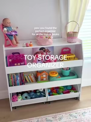 I could cry this is perfect 🥹 the feeling of being tidy and organized is the best!!! #toyorganizer #toyorganization #toyshelf #kidsfurniture #kidsplayroom #playroomorganization #tiktokshopcreatorpicks #tiktokshopdealsforyoudays #dealsforyoudays 