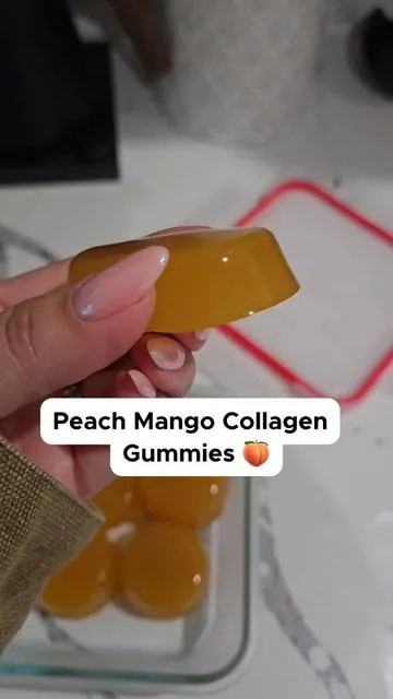 Call me a wellness scientist🧪🌱🍑 Check out our collagen in our TikTok shop now! #collagen #gummies #snacks #easyrecipes #foodtok
