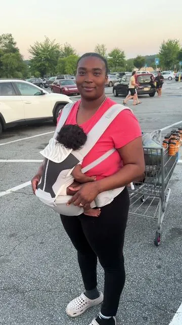 Baby carriers are essential this summer. Mommies everywhere can be hands free and get whatever the need to get done. #babycarrier #mommyandme #fyp 