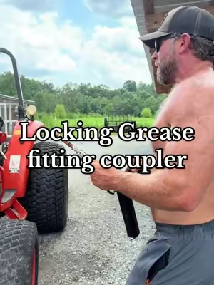 Grab it while it’s on sale!! #coupler #greasefitting #tractor #fyp #equipment  #menstok #lawnmower #utility #machinery 