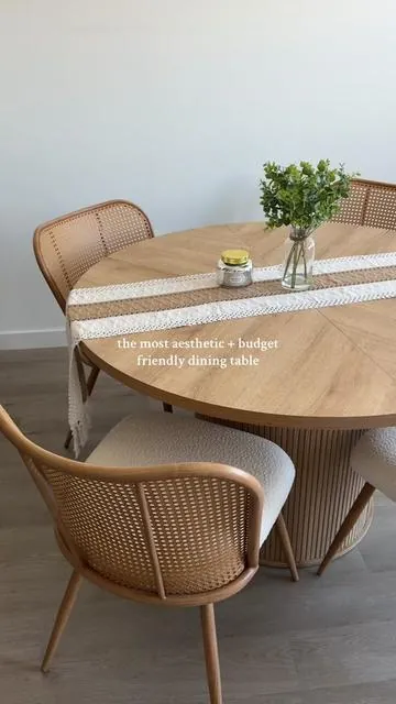 the most aesthetic + budget friendly dining table w extra storage #rounddiningtable #diningtablewithstorage #tiktokshopfinds #tiktokmademebuyit #smallspacefurniture #spacefriendlyfinds #homeupgradeideas #diningroomgoals #multifunctionalfurniture #apartmentfriendly #storagetable #modernhomefinds #kitchenfurnituregoals #interiordecorfinds #homeessentials @GiraTree 