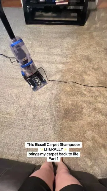 I knew my carpets were bad… but I didn’t know they were this bad. Watch what the Bissell TurboClean pulled up in just a few passes 👀 #carpetcleaning #bissellclean #cleantok #momtok #petmess #satisfyingclean #househack #cleaningmotivation #beforeandafter #tiktokshopfinds #dealsforyoudays