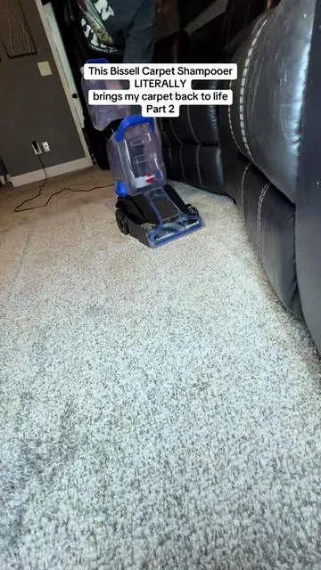 Part 2: I went deeper… and somehow it just kept getting worse 😳 This Bissell is pulling stuff I didn’t even know was in my carpet. #bissellclean #carpetshampooer #cleantok #satisfyingclean #tiktokshopfinds #momlifehacks #petmesscleanup #cleaningseries #dealsforyoudays 