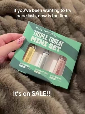 Literally the best. Comes with serum conditioner and brow serum #lashserum #lashgrowth #babelash #babeoriginal #browserum #serum #longlashes #dealsforyoudays #tiktokshopcreatorpicks 