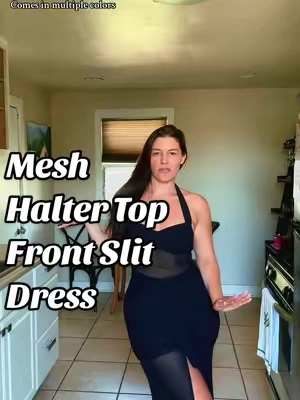 A statement dress, maybe one for your birthday. #meshdress #dresswithslit #blackdress #halterdress #birthdaydress #weddingguestdress #rucheddress #bodycondress #maxidress #vacationdress #shapeweardress #dressoutfit #SummerFit #educational #tiktokshopcreatorpicks #ttsfinds #aprilakedress #aprilake 
