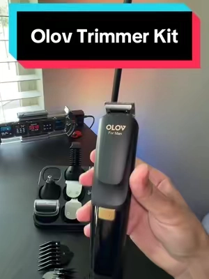 Finally a hair trimmer that comes with all the attachments  #hairtrimmer #olovhairtrimmer #trimmer #bodyhairtrimmer #dealsforyoudays #tiktokmademebuyit #giftguide 